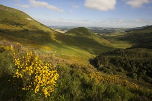 Krajina u Mont Dore ve Francouzském středohoří