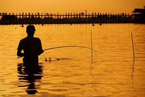 Bein Bridge, Mandalay, Barma