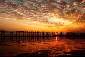 Bein Bridge, Mandalay, Barma