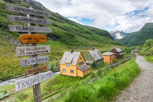 Myrhallen nad Flamem - Norsko
